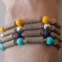 BRACELET EN BOIS DE NOISETIER